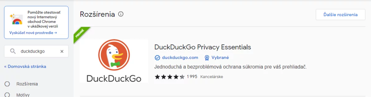 duckduckgo browser screenshot