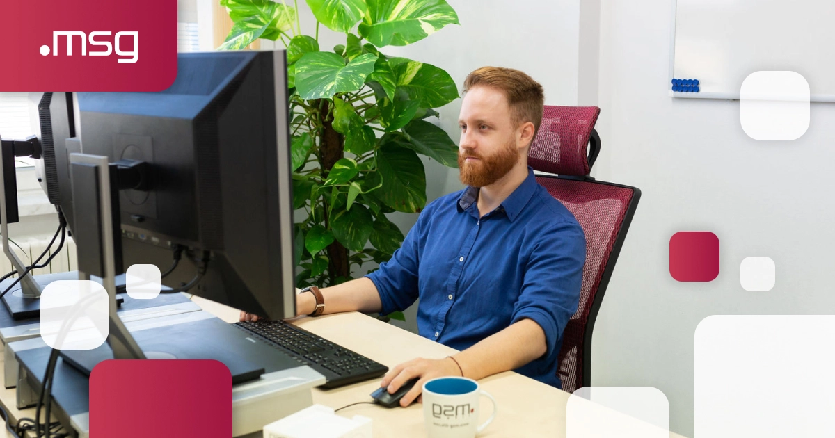 SW Špecialista – msg life Slovakia SW inžinier z msg life Slovakia vyvíja softvér pri počítači