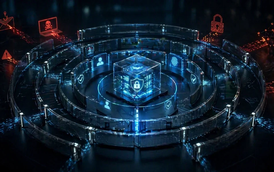 Cybersecurity für Unternehmen: Schutzarchitektur