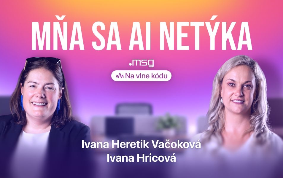 Podcast Na vlne kódu s Ivanou Heretik Vačokovou o umelej inteligencii a trhu práce